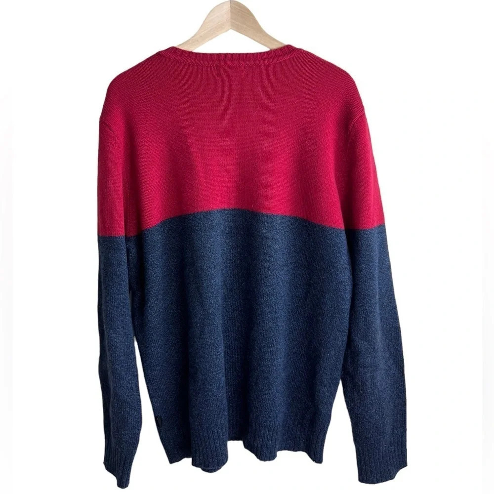 Patagonia • Colorblock V-Neck Pullover Sweater - Picture 2 of 3